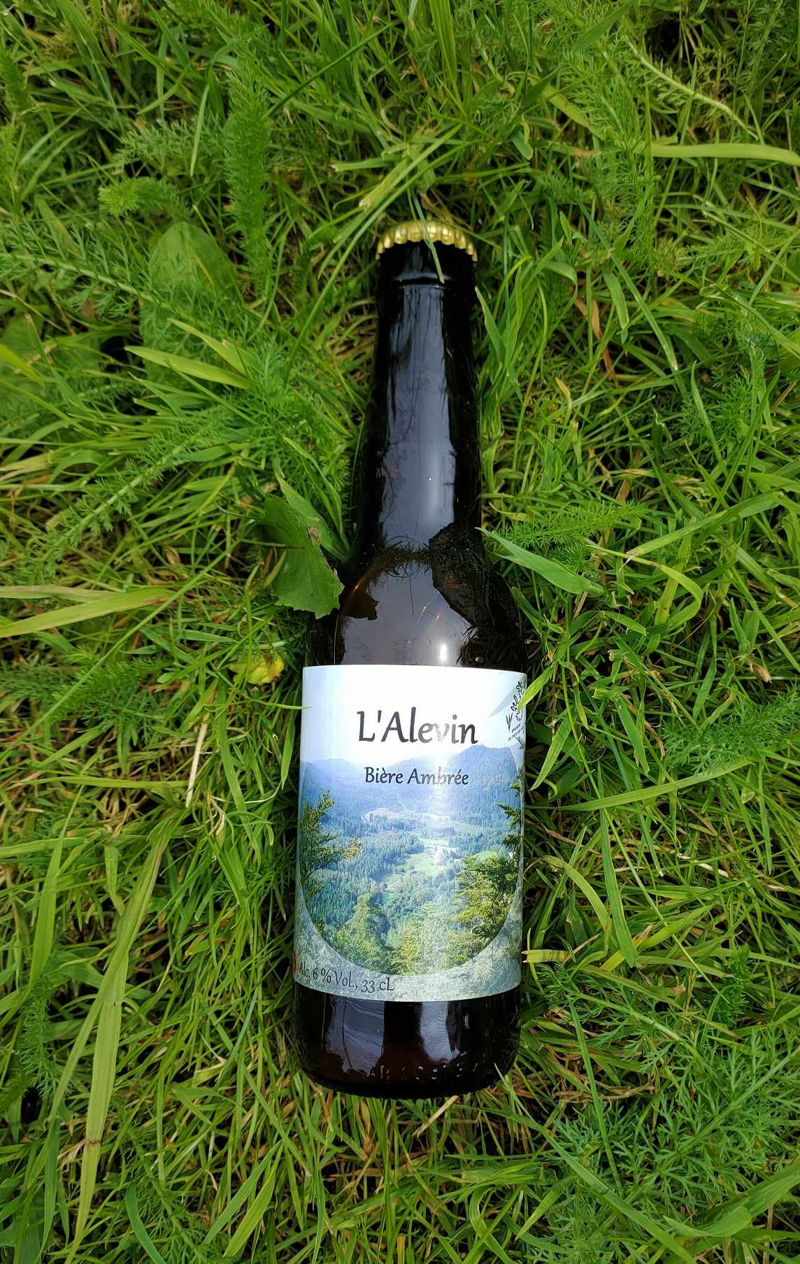 Bière ambrée L'alevin