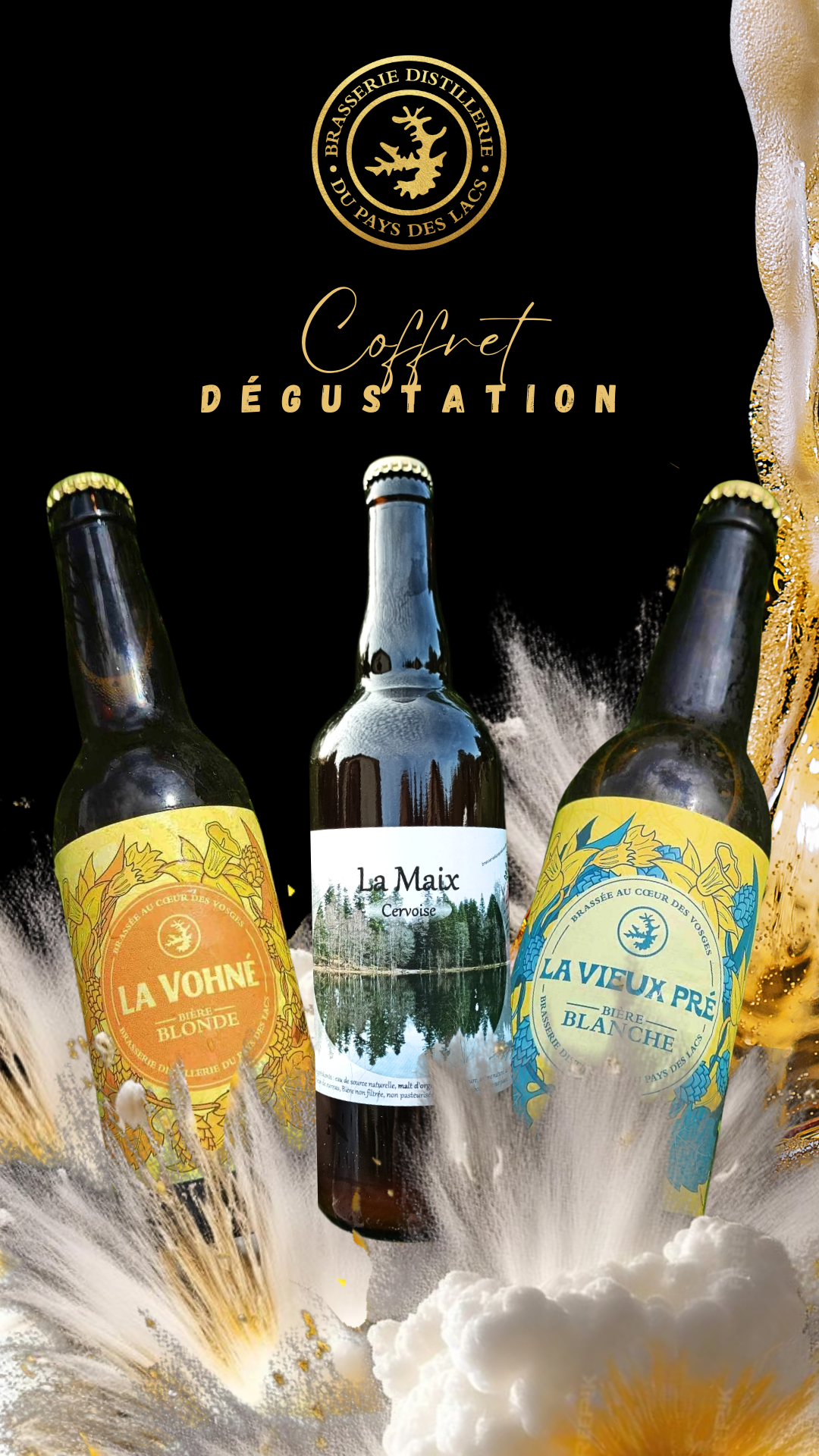 Coffret 3 bières